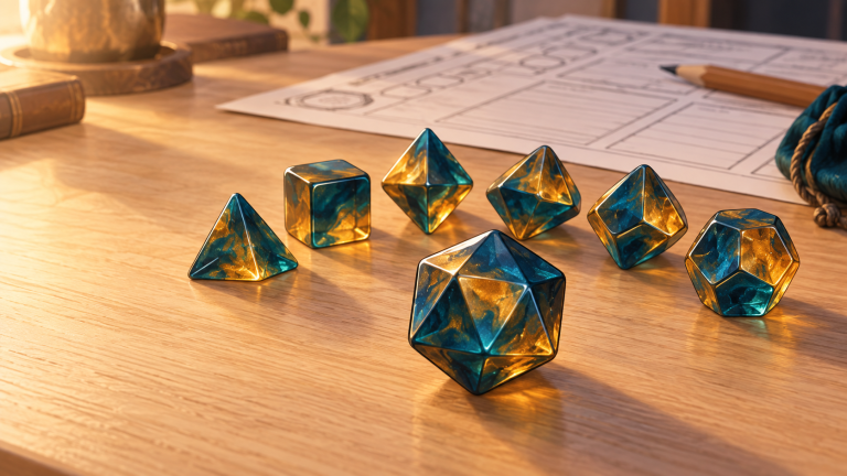 Qué dados se usan en los juegos de rol y para qué sirve cada uno