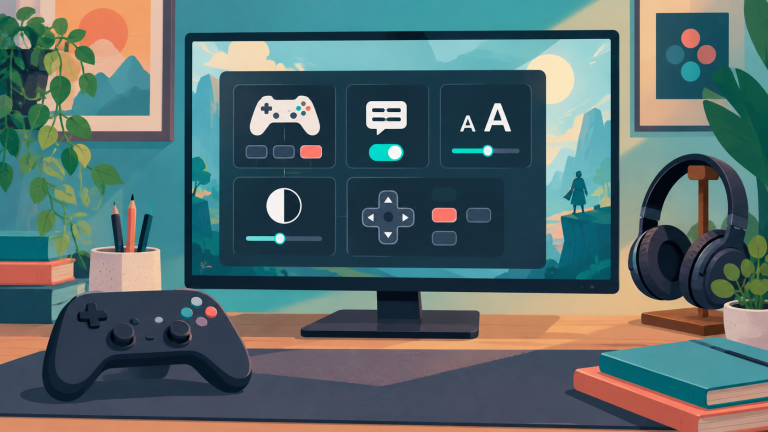 Ficha de accesibilidad de un videojuego
